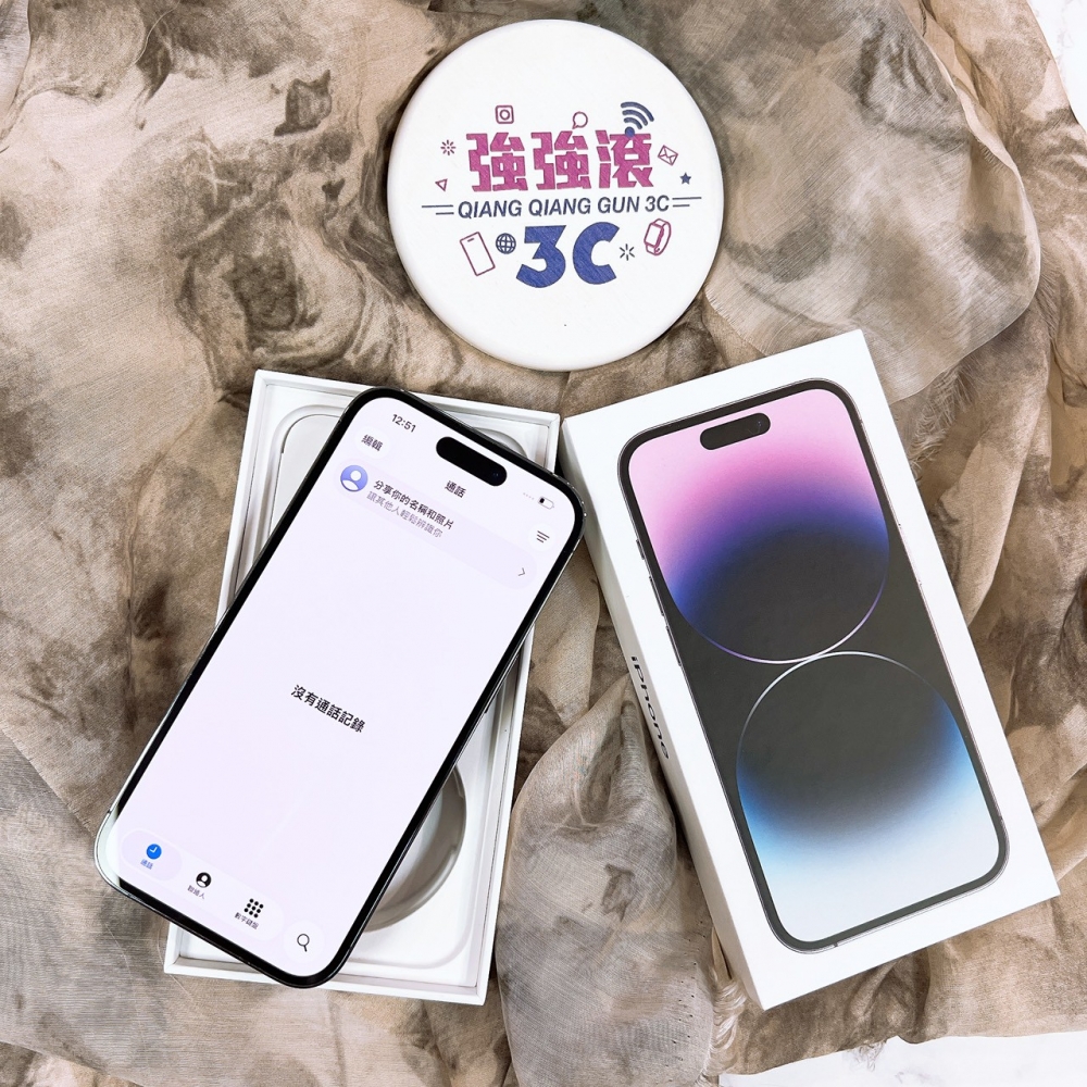 二手 iPhone14Pro 128G 紫色#88120(店保365天)