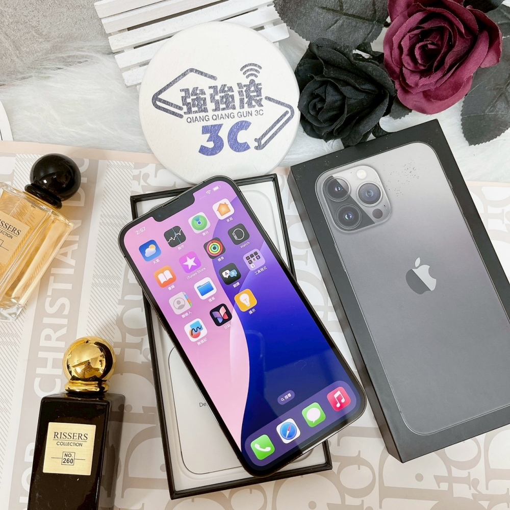 佳里-二手 iPhone13 PRO MAX 256G 黑色 #38656(店家保固365天)