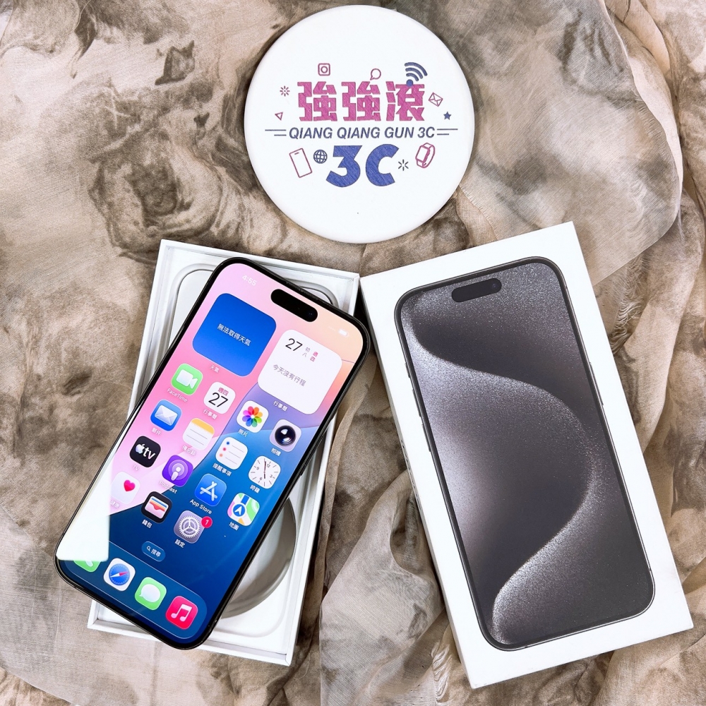 二手 iPhone15Pro 256G 黑色*56097(店家保固365天)