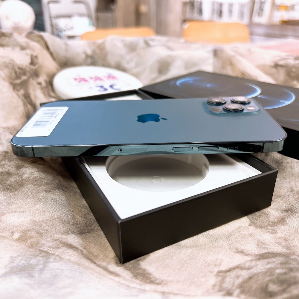 二手 iPhone 12 Pro Max 128G 藍 *32032（店保90天）