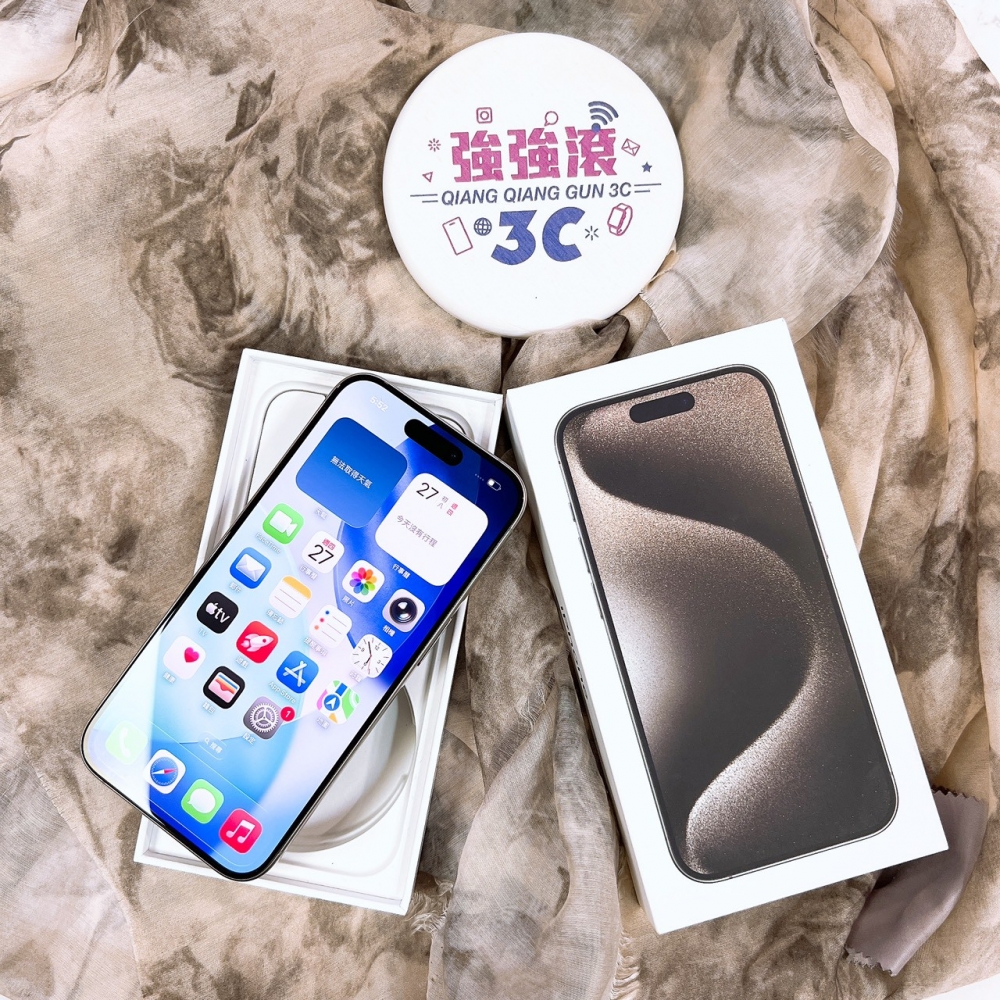 二手 iPhone15Pro 256G 原色*55722(店家保固365天)