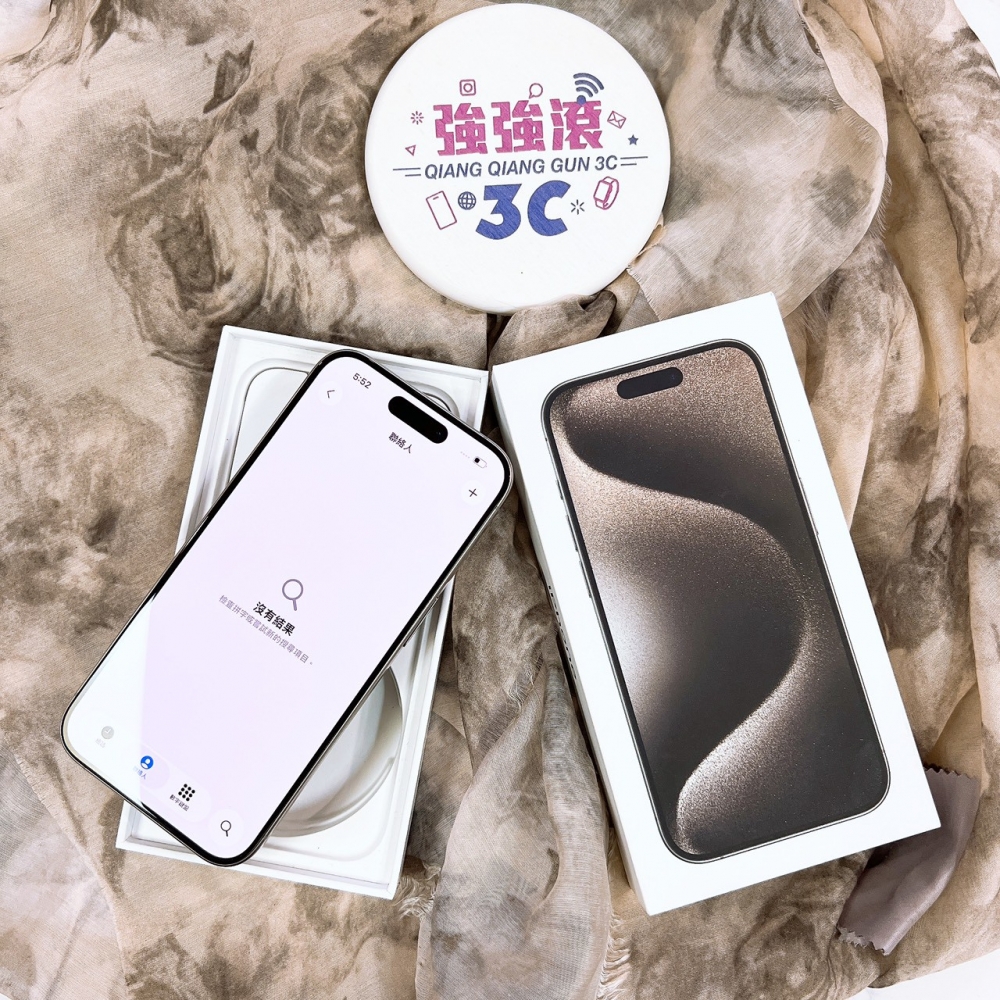 二手 iPhone15Pro 256G 原色*55722(店家保固365天)