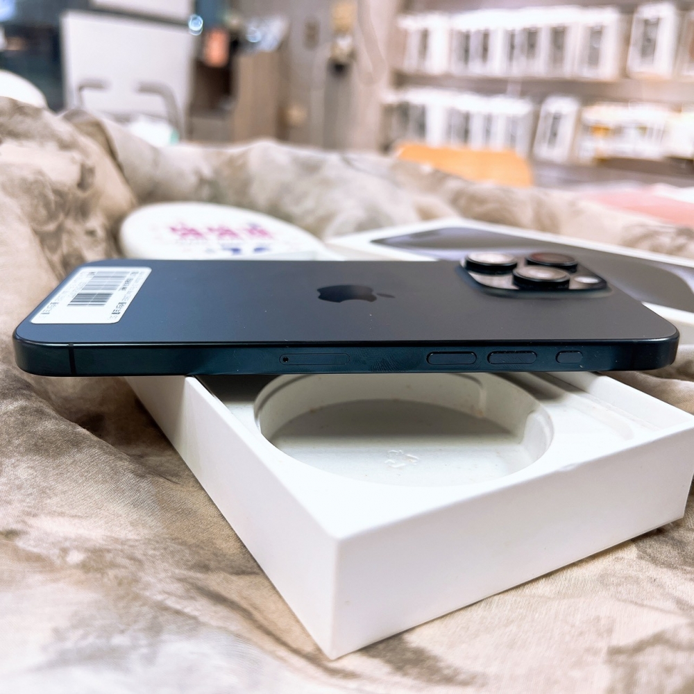 二手-iPhone15ProMax256G 藍色*19757(店家保固365天）