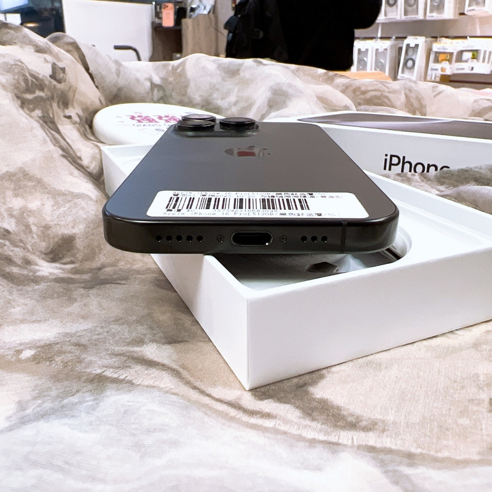 二手 iPhone 16 Pro 512G 黑色*83098(店保365天）