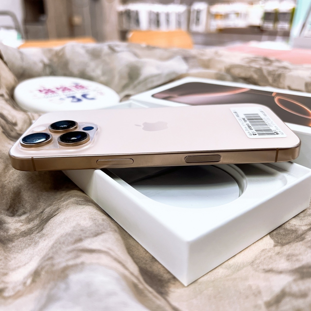 二手 iPhone 16 Pro 512G 金色*02002 (店保365天)