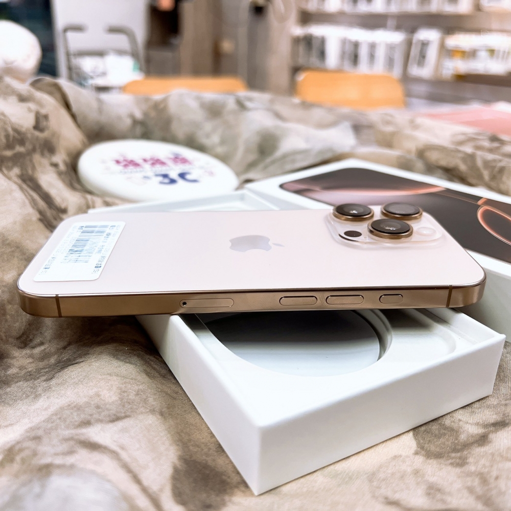 二手 iPhone 16 Pro 512G 金色*02002 (店保365天)
