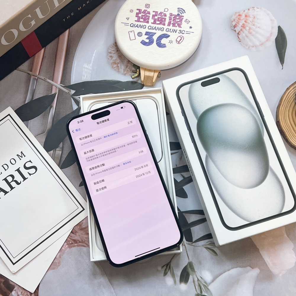 二手 iPhone 15Plus 128G 黑色 *33523(店保365天)