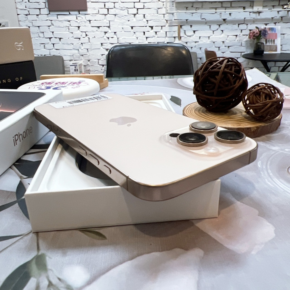 二手 iPhone 16 Pro Max 256G 金色*00427(店保365天)