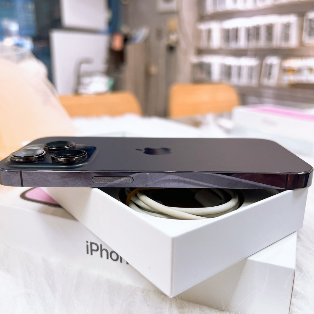 二手-iPhone14Pro 128G 紫色*39736(店家保固365天)