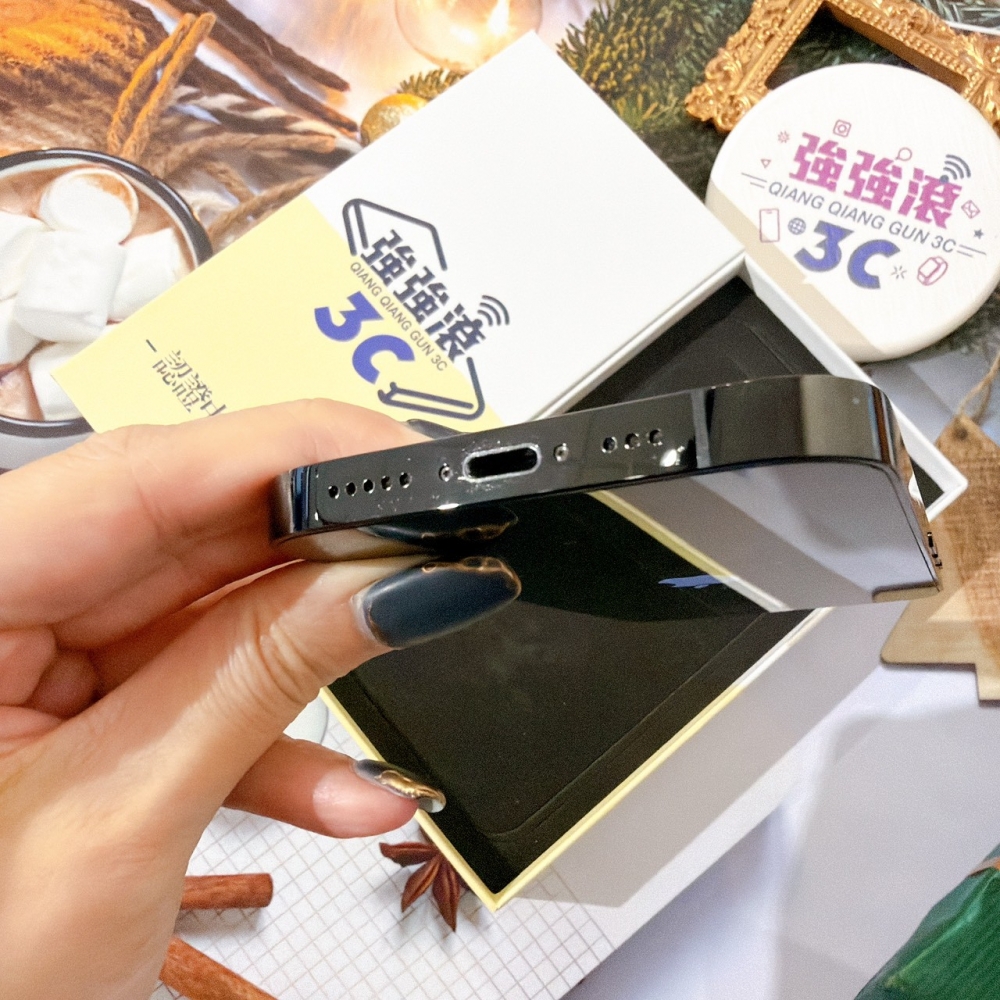 善化-二手 iPhone14 Pro 128G 黑色#41387（店保365天）