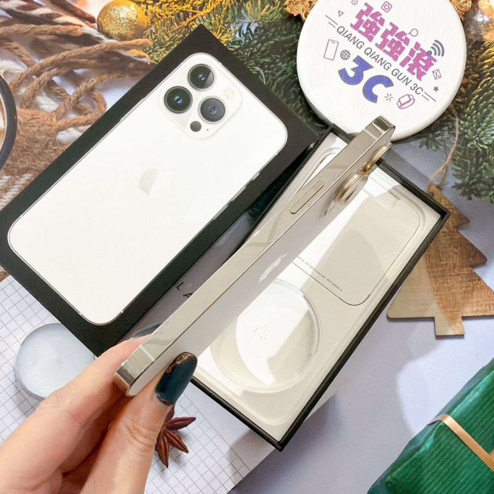 善化-二手 iPhone13 Pro 256G 白色#26488（店保365天）