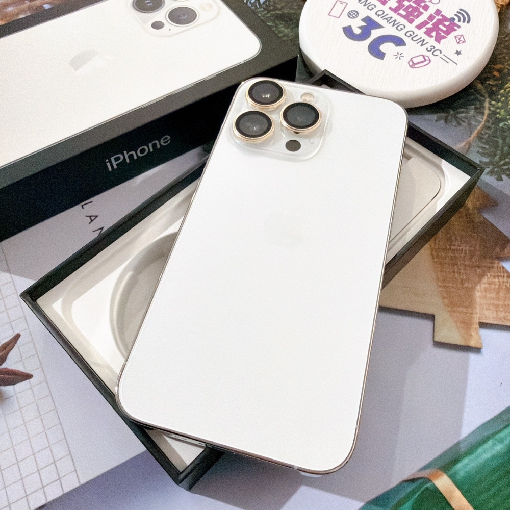 善化-二手 iPhone13 Pro 256G 白色#26488（店保365天）