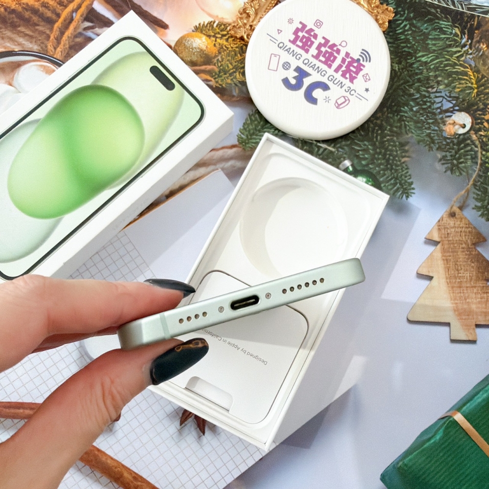 善化-二手 iPhone15 PLUS 256G 綠色#09138(店保365天)