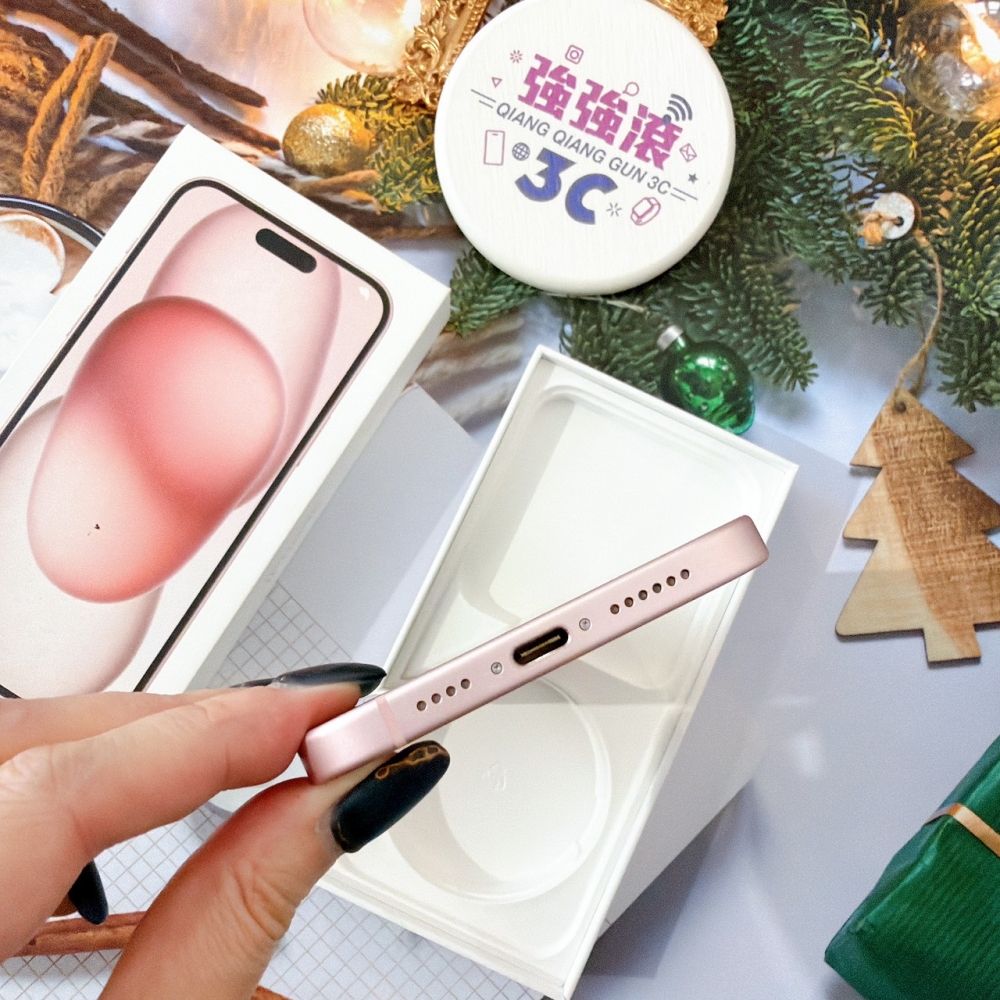 善化-二手 iPhone15 PLUS 256G 粉色#38051（店保365天）