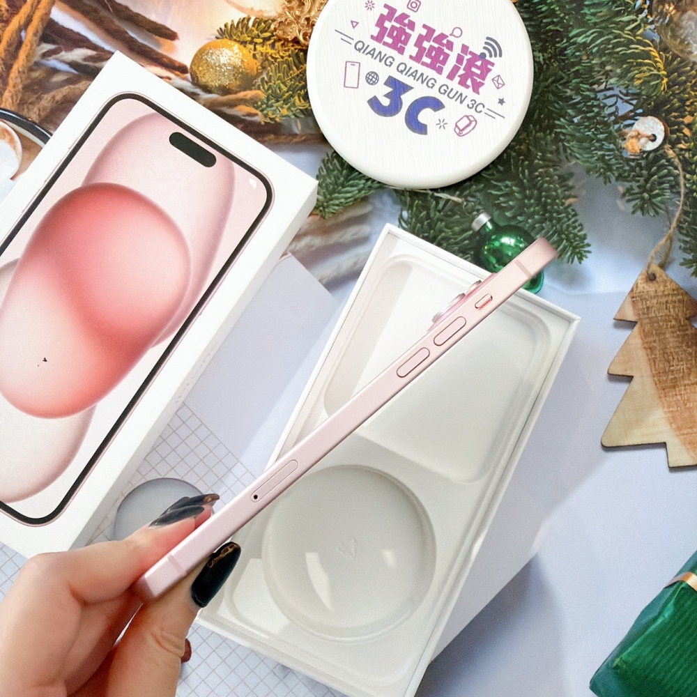 善化-二手 iPhone15 PLUS 256G 粉色#38051（店保365天）