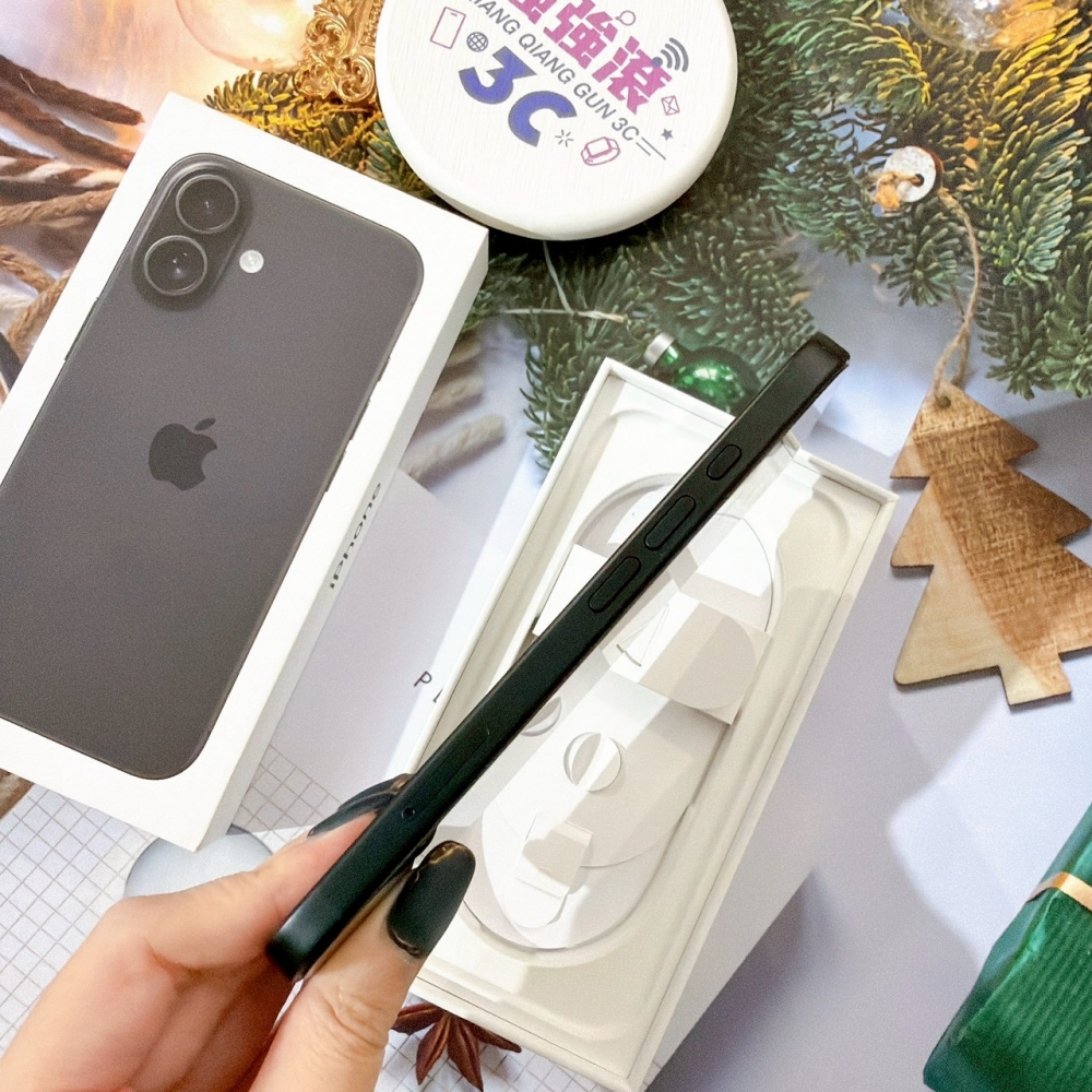 善化-二手 iPhone16 128G 黑色#68952(原廠保固)