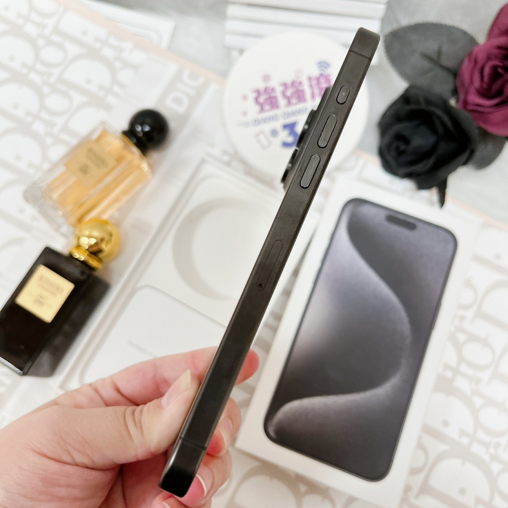 佳里-二手 iPhone15 PRO MAX 256G 黑色 #55175(店家保固365天)