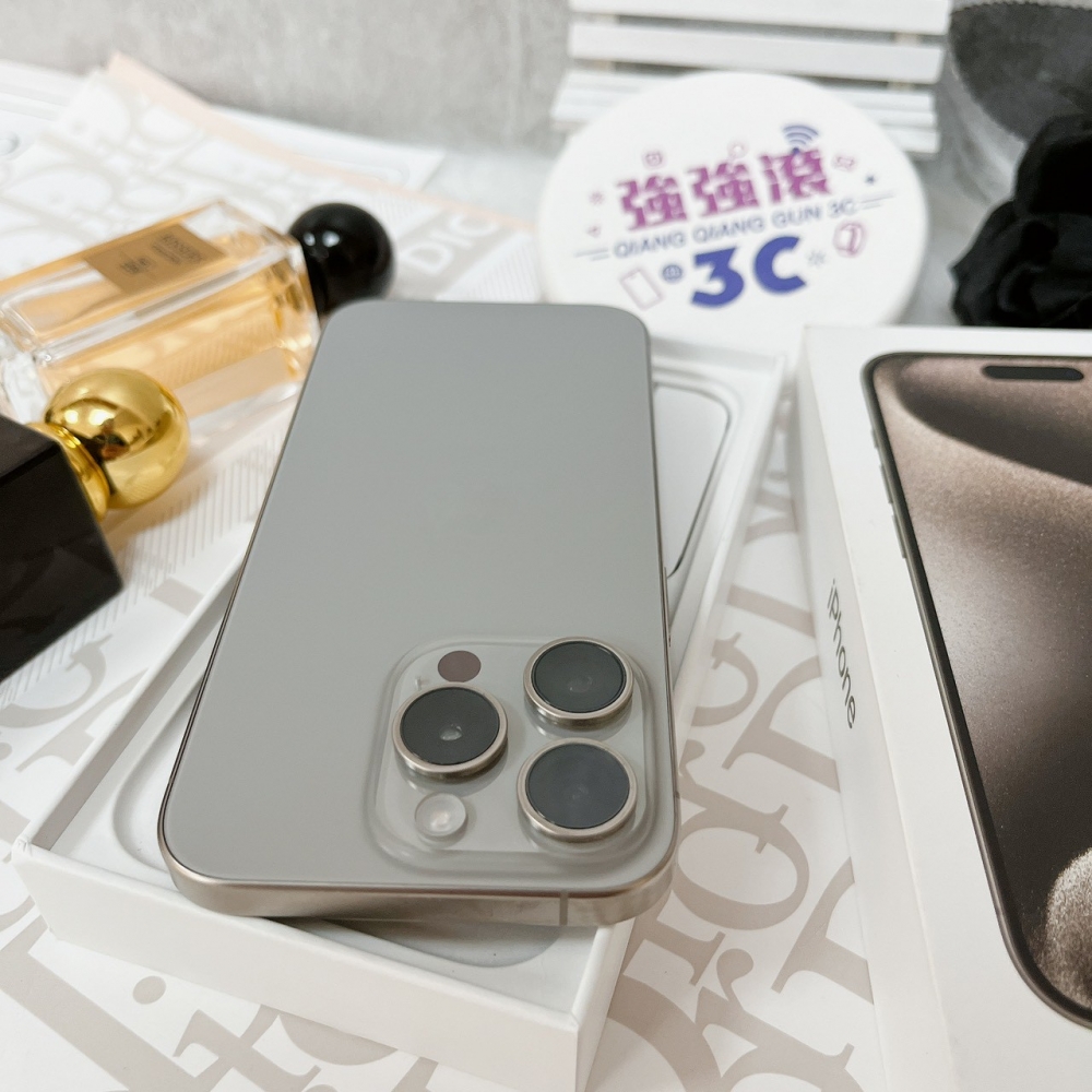 佳里-二手 iPhone15 PRO 256G 原色 #12716(店家保固365天)