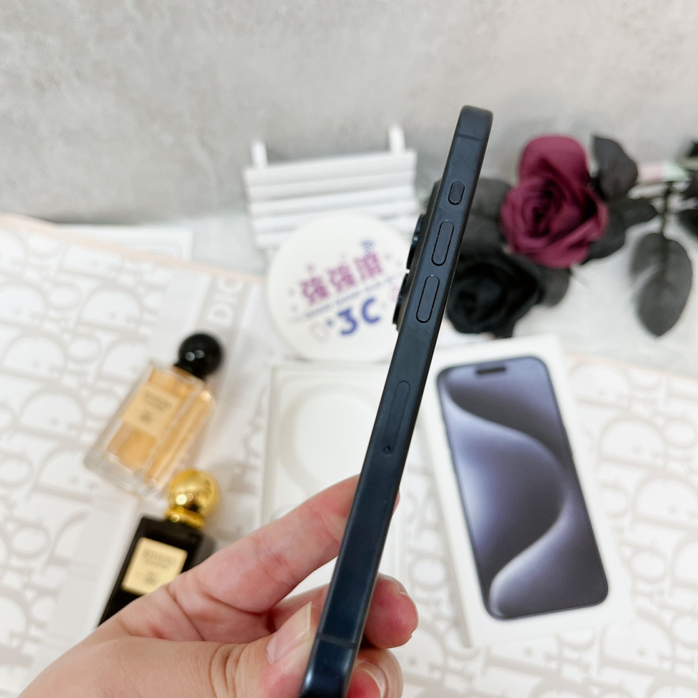 佳里-二手 iPhone15 PRO 256G 藍色 #69299(店家保固365天)