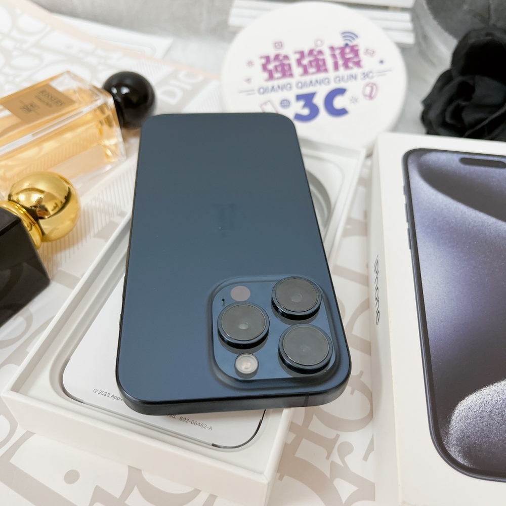 佳里-二手 iPhone15 PRO 256G 藍色 #69299(店家保固365天)