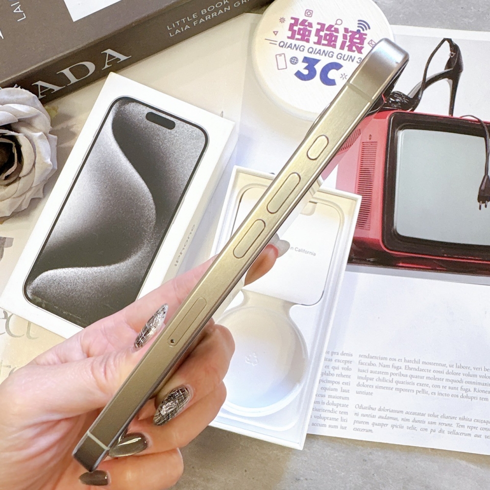 二手 iPhone15Pro 256G 白色*93866(店家保固365天)