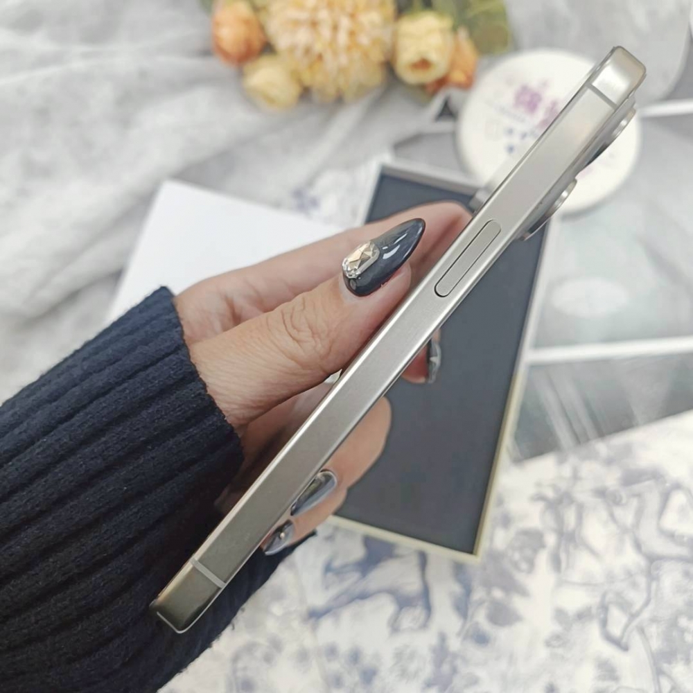 歸仁-二手iPhone15pro 128G 原鈦色＃53849（店家保固365天）