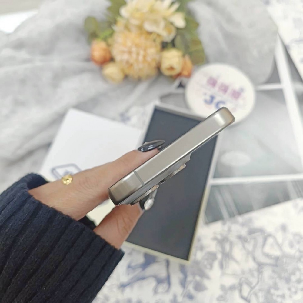 歸仁-二手iPhone15pro 128G 原鈦色＃53849（店家保固365天）