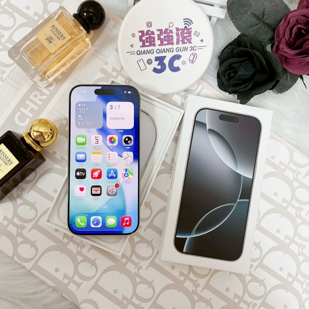 佳里-二手 iPhone16 PRO 128G 白色 #71608（店家保固365天）