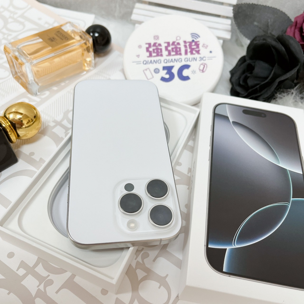 佳里-二手 iPhone16 PRO 128G 白色 #71608（店家保固365天）
