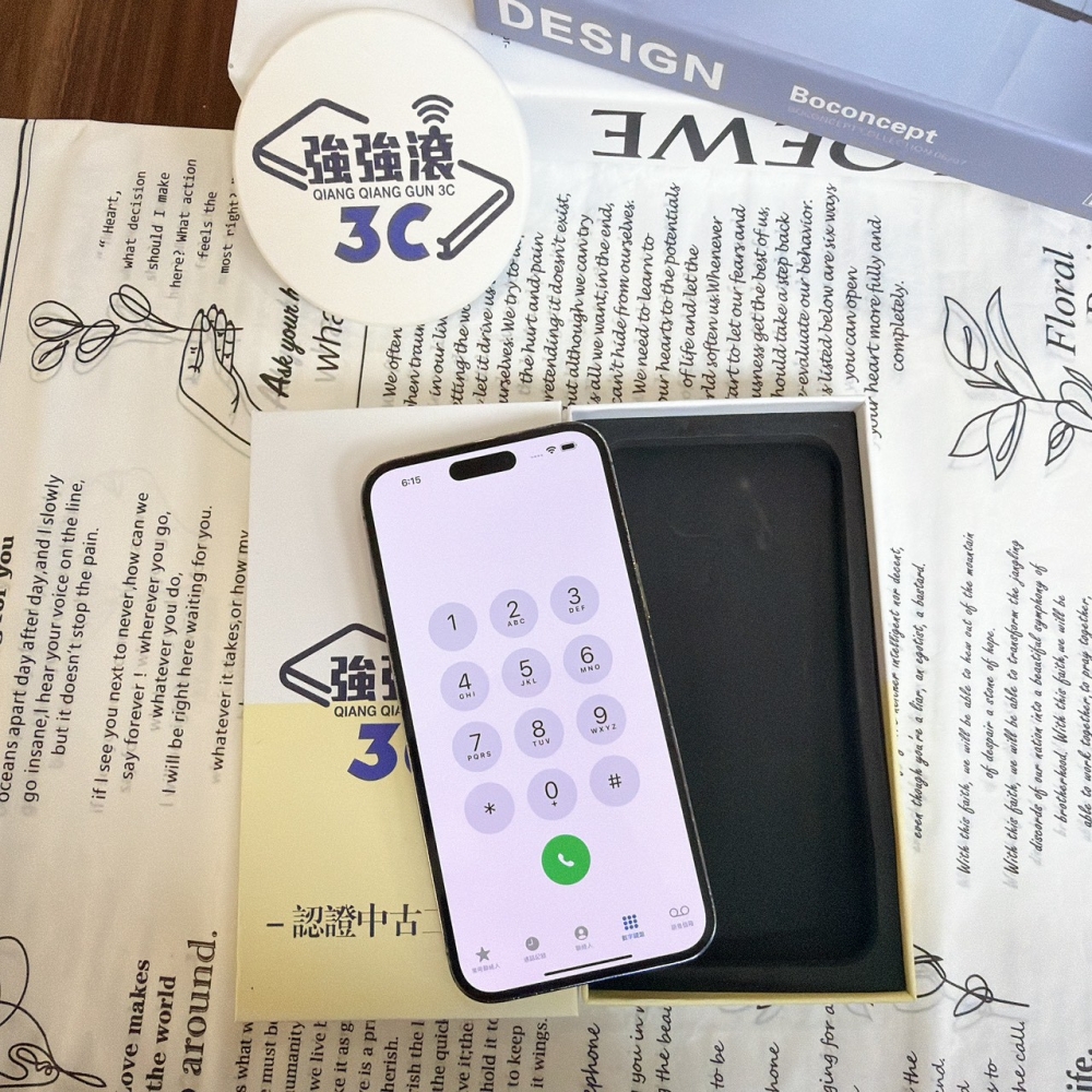 鹽行-二手 iPhone14 Pro Max 128G 紫色#40323（店家保固365天）