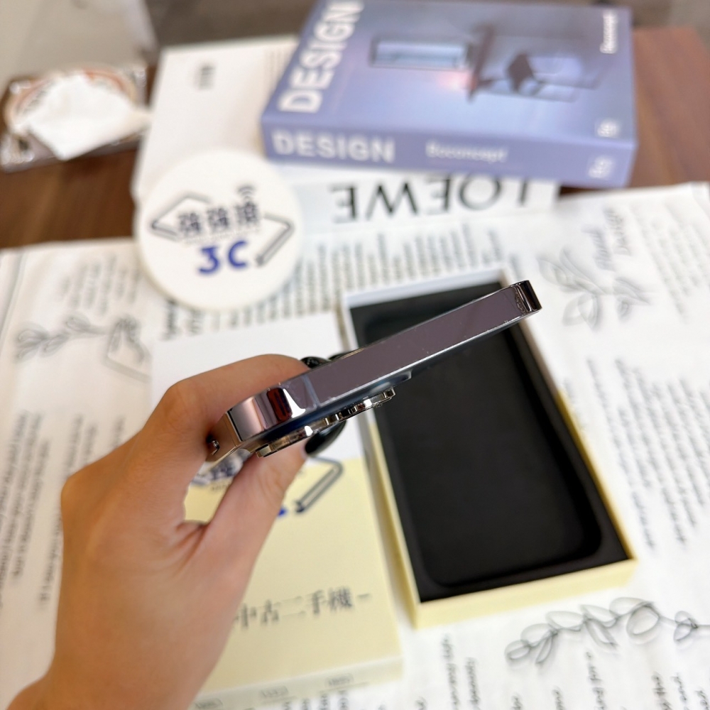 鹽行-二手 iPhone14 Pro Max 128G 紫色#40323（店家保固365天）