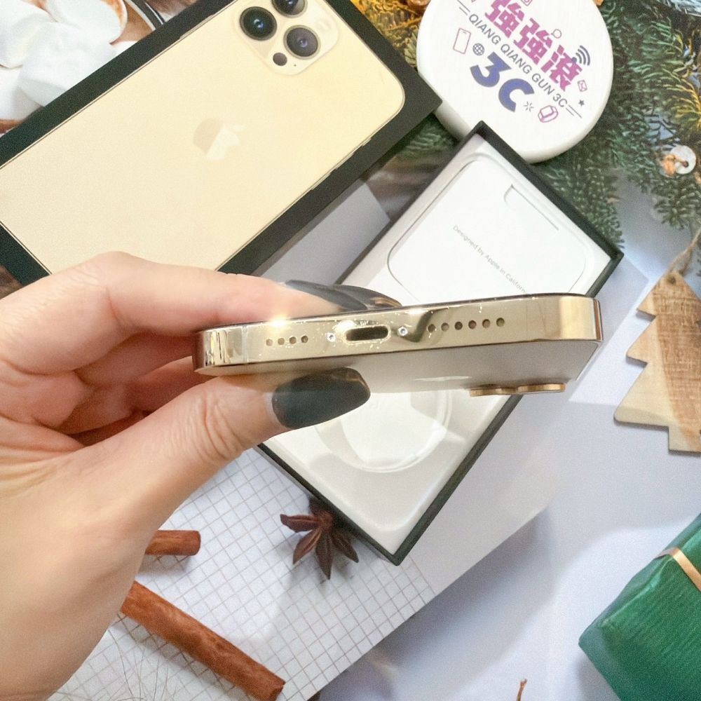 善化-二手iPhone13 ProMax 256G 金色 #62994(店保90天)