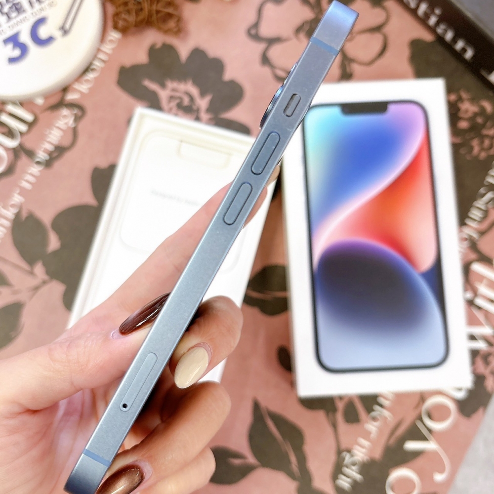 二手-iPhone14 256G 藍色*97459(店家保固365天)