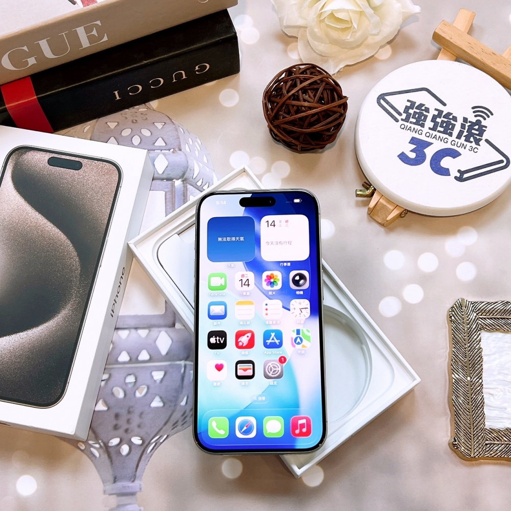 二手-iPhone15Pro 256G 原色*76053(店家保固365天)