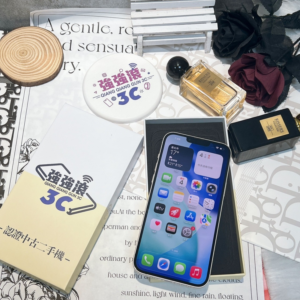 佳里-二手-iPhone14Plus 256G 白色*28469(店家保固365天)