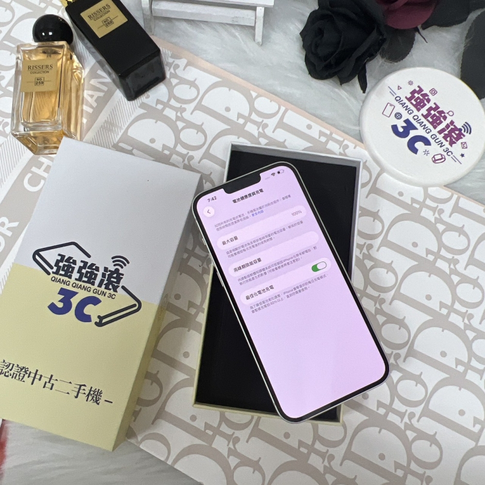 佳里-二手-iPhone14Plus 256G 白色*28469(店家保固365天)