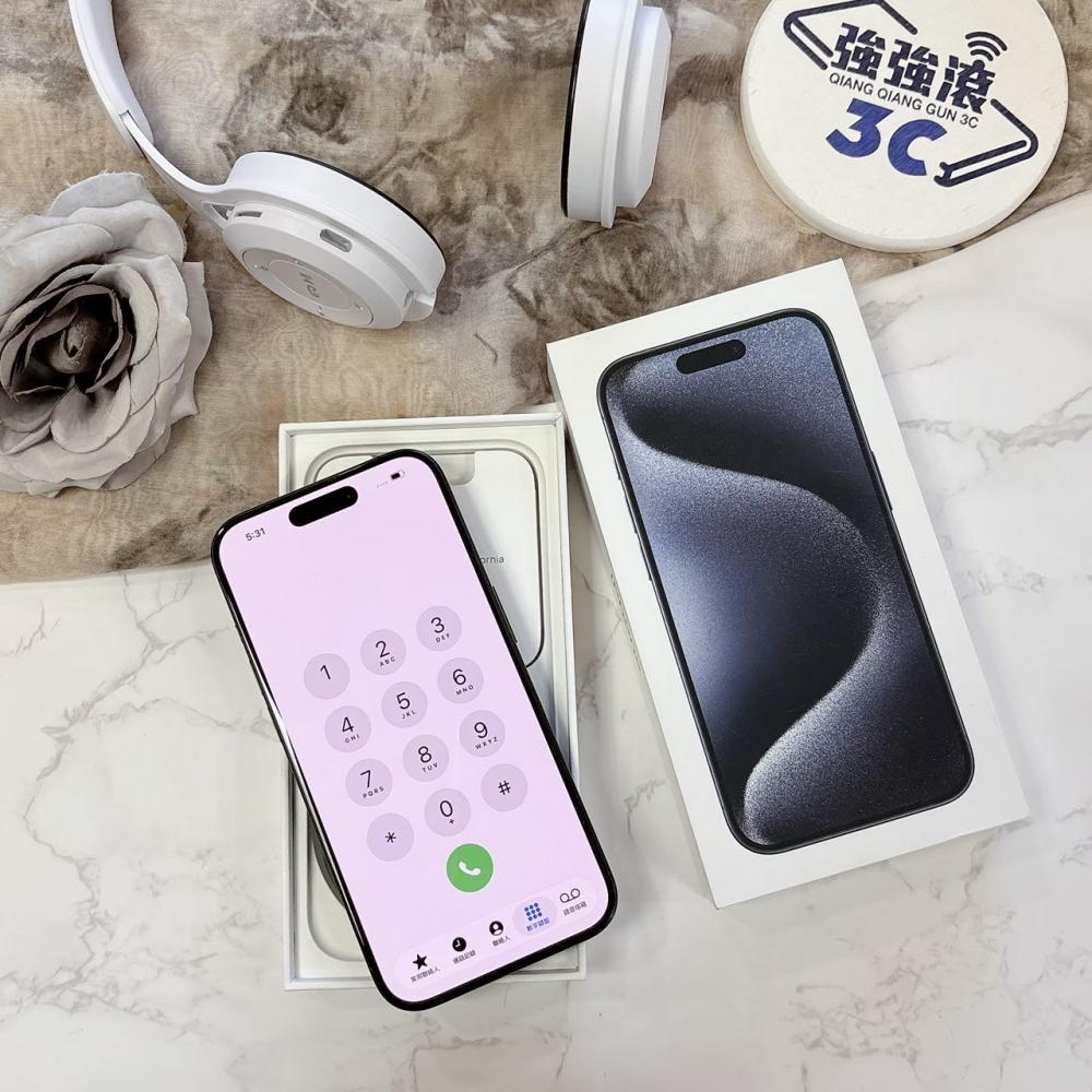 二手-iPhone15Pro 512G 藍色*35898(店家保固365天)