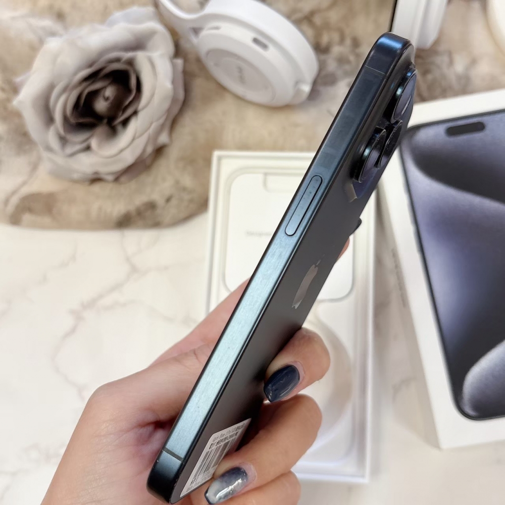 二手-iPhone15Pro 512G 藍色*35898(店家保固365天)