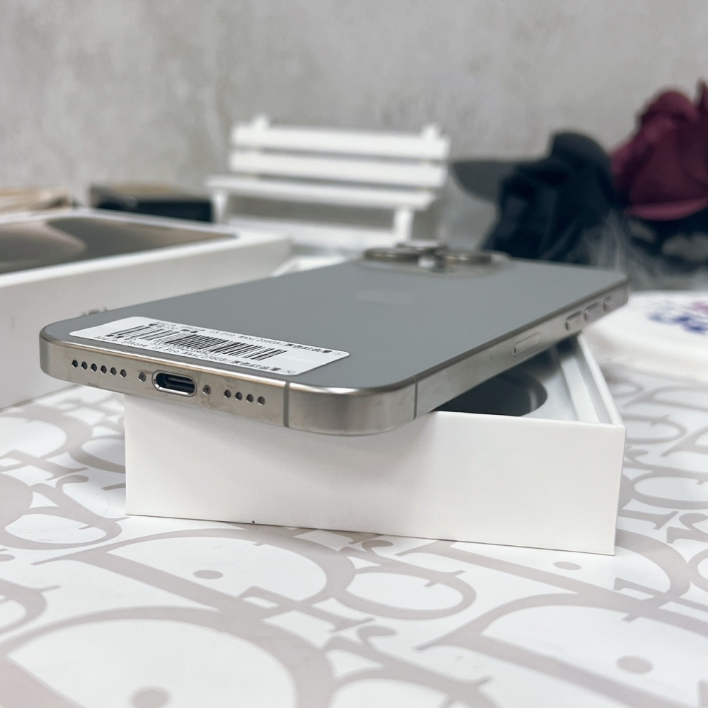 佳里-二手 iPhone15 PRO MAX 256G 原色 #48211(店家保固365天)