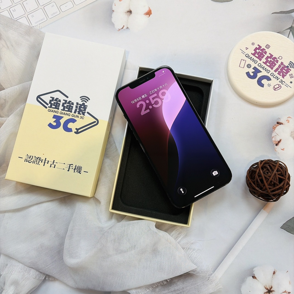 二手 iPhone 12 Pro Max 128G 藍 *76925(店保90天)