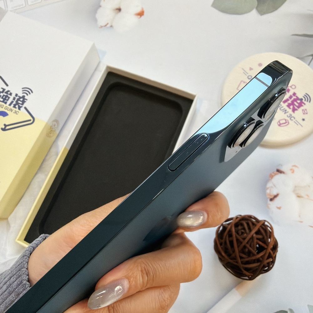 二手 iPhone 12 Pro Max 128G 藍 *76925(店保90天)