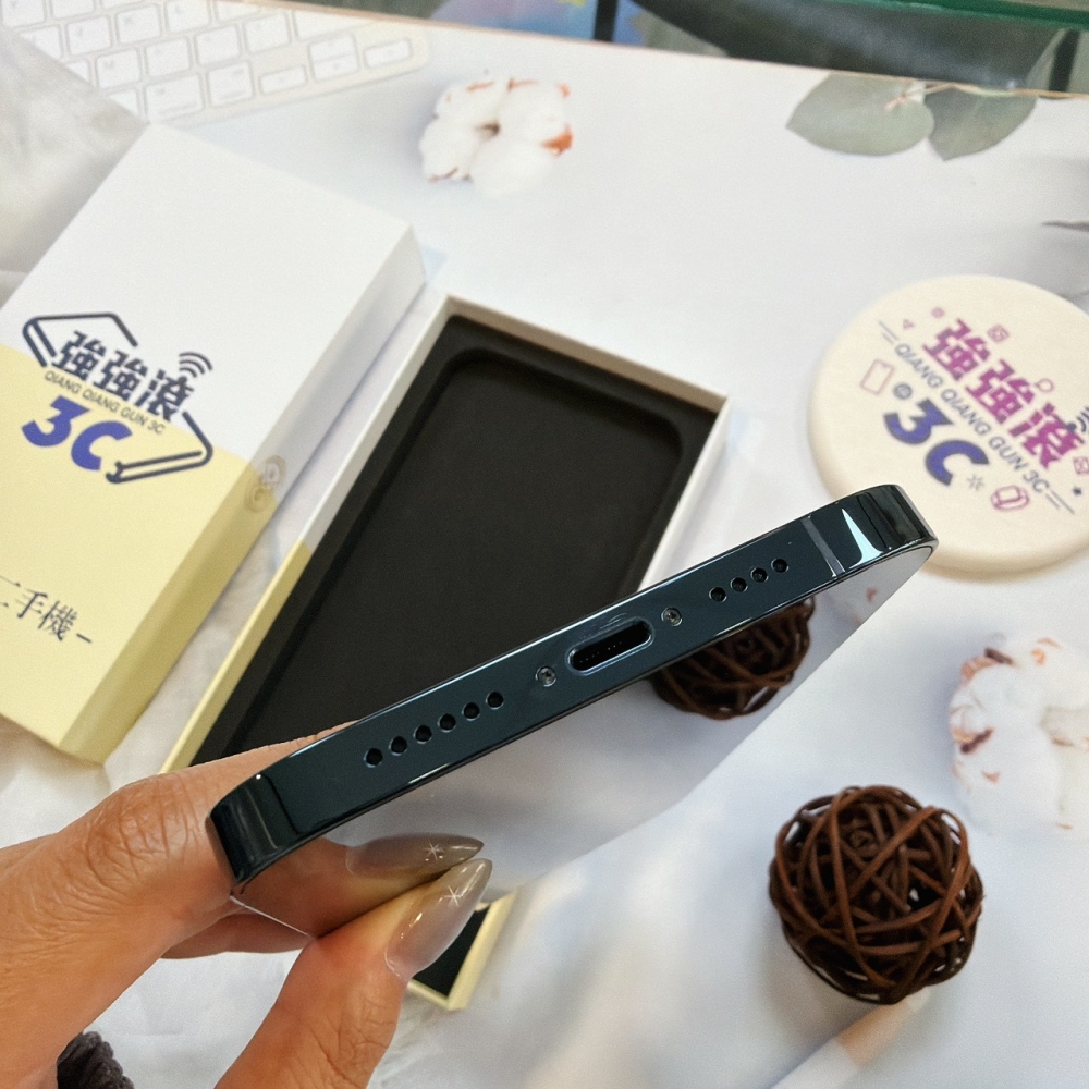 二手 iPhone 12 Pro Max 128G 藍 *76925(店保90天)