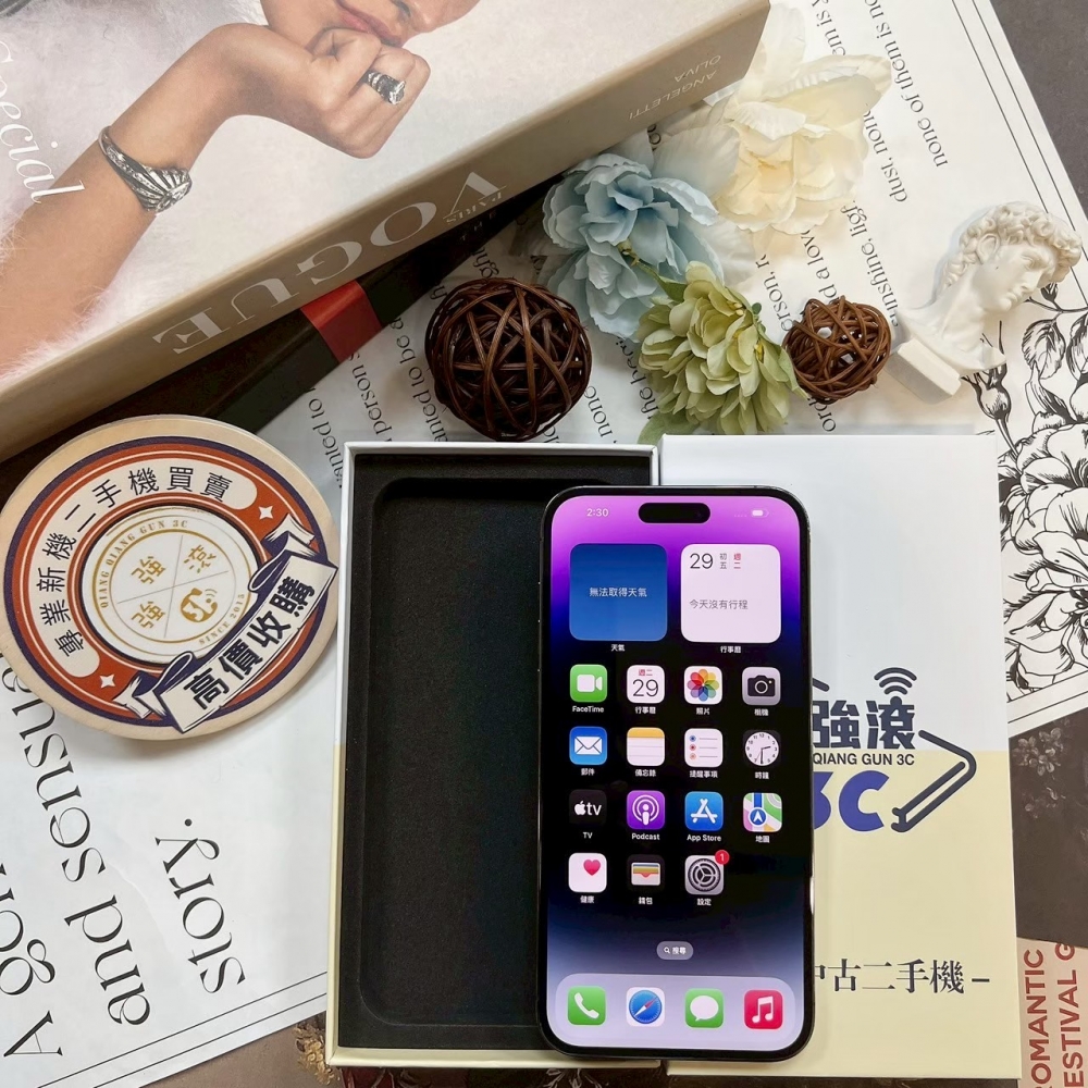 二手-iPhone14ProMax 512G 紫色(美版)*47562(店家保固90天)