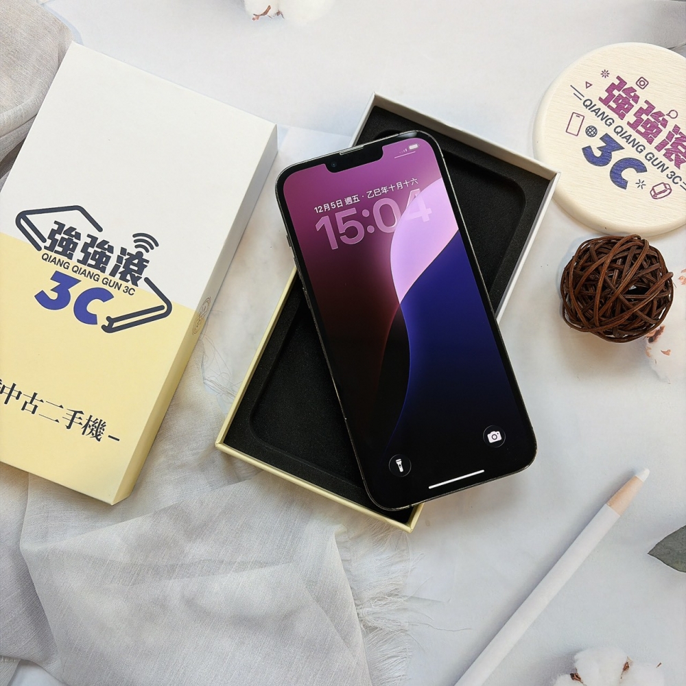 二手 iPhone 13 Pro Max 128G 黑色*92754(店保365天)