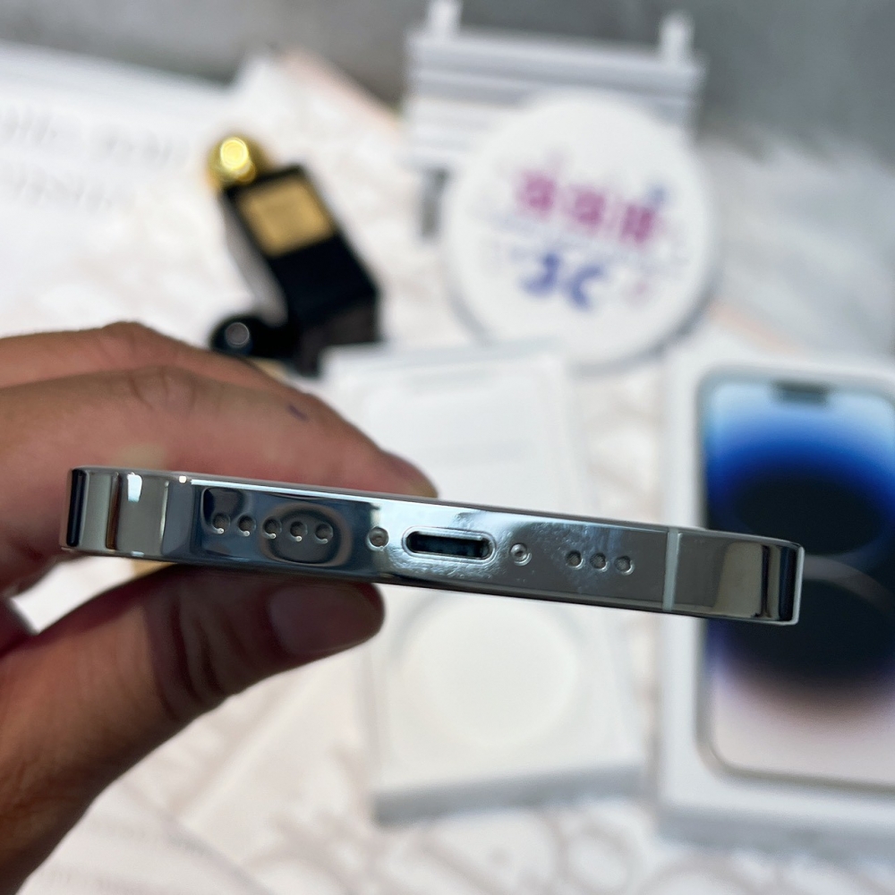 二手-iPhone14Pro 256G 銀色*05524(店家保固365天)