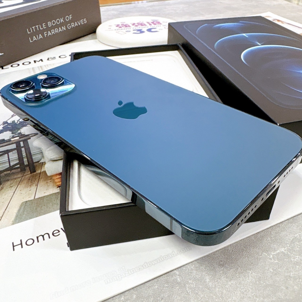 二手 iPhone 12 Pro Max 128G 藍 *78358（店保90天）