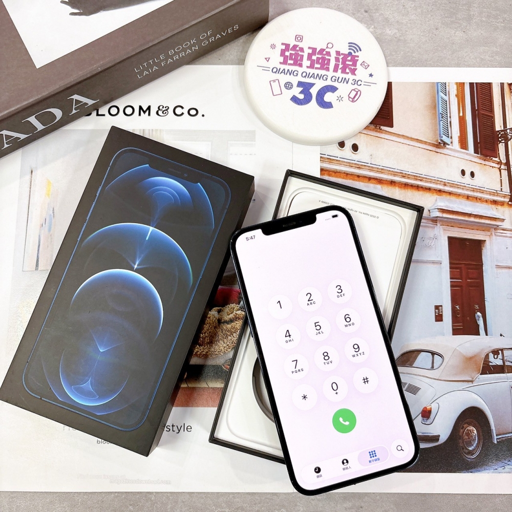 二手 iPhone 12 Pro Max 128G 藍 *78358（店保90天）