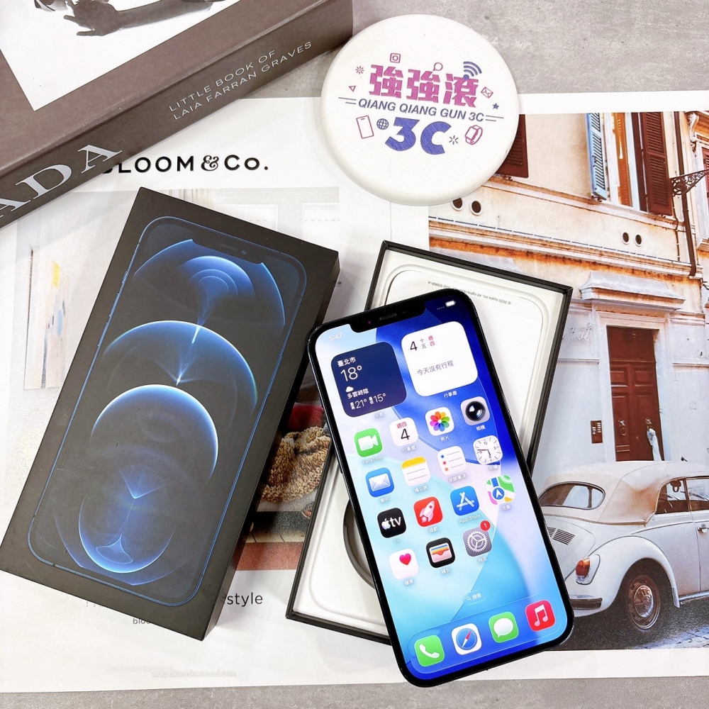 二手 iPhone 12 Pro Max 128G 藍 *78358（店保90天）