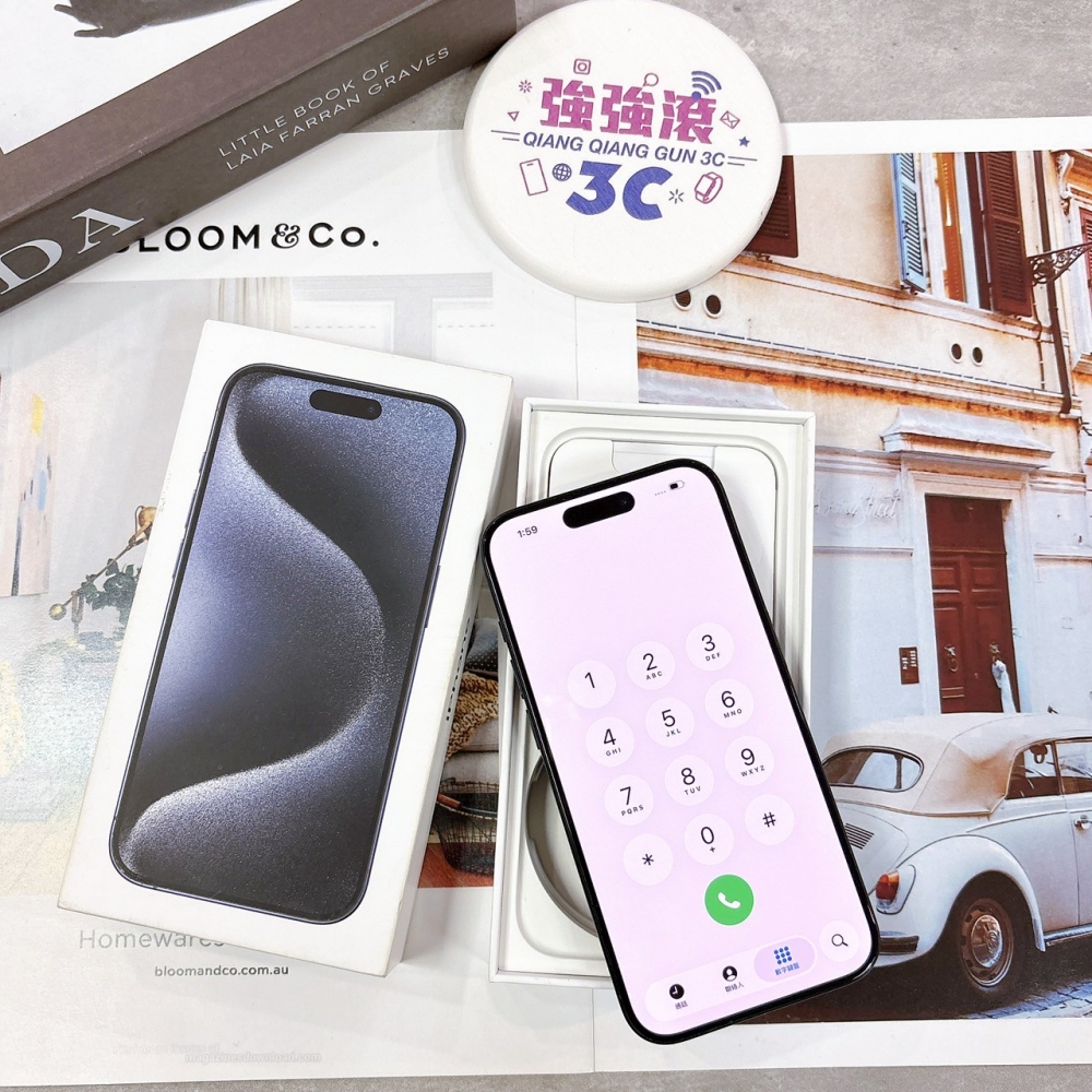 二手-iPhone15Pro 128G 藍色*83149（店家保固365天）