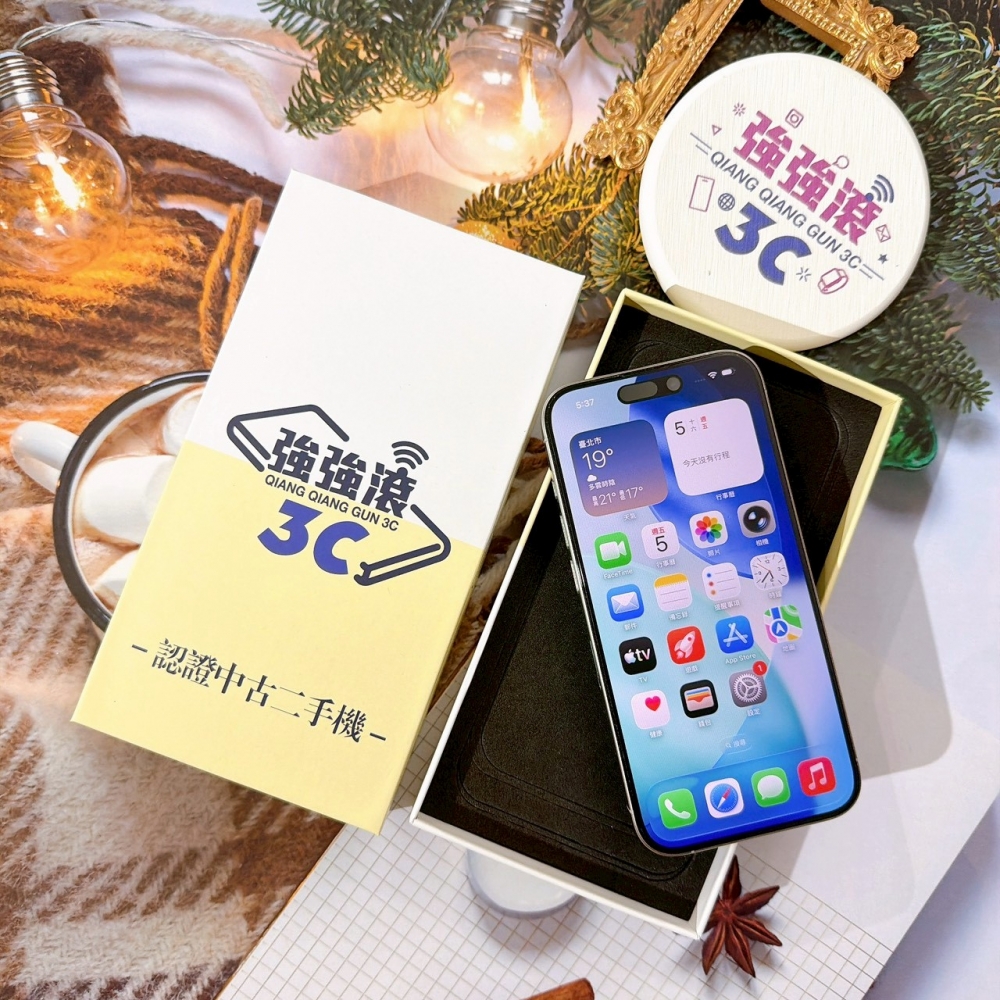 善化-二手 iPhone15 Pro 256G 白色#23670（店保365天） 